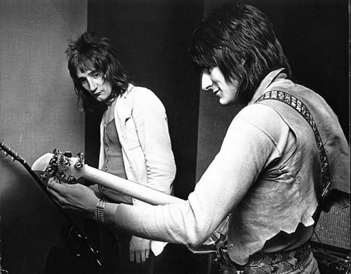 Ron Wood & Rod Stewart